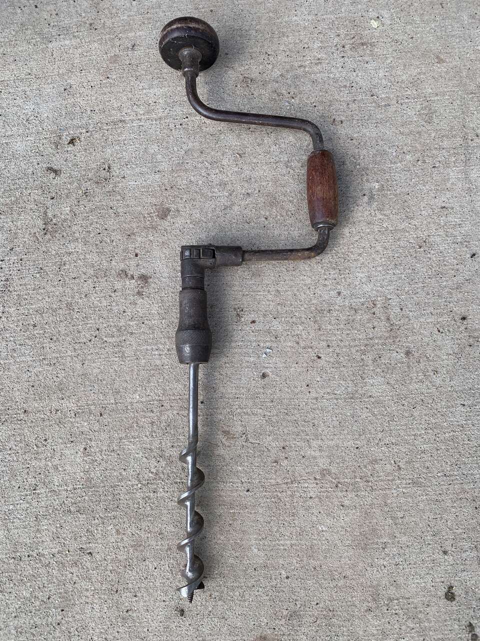 Vintage hand drill