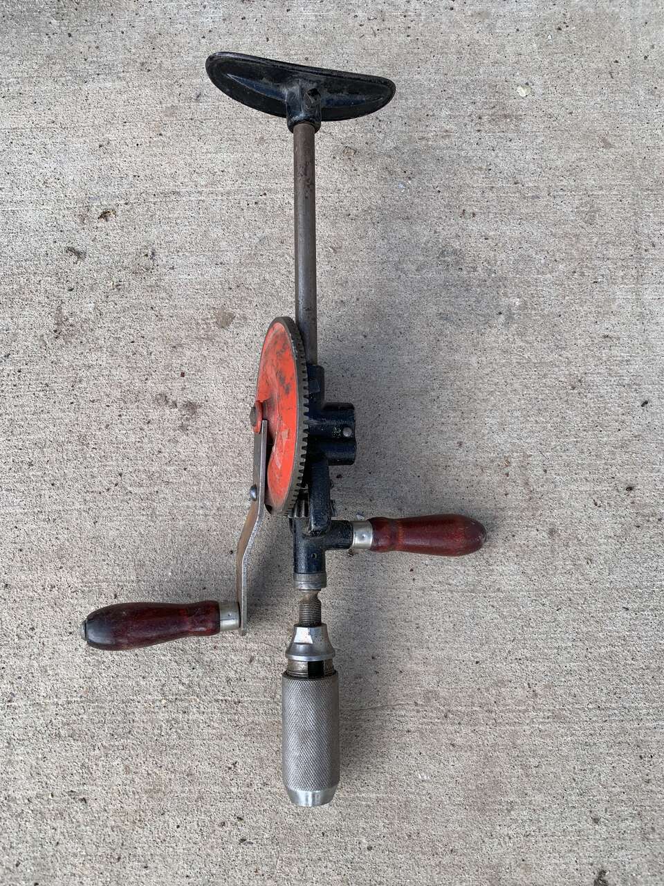 Vintage hand drill