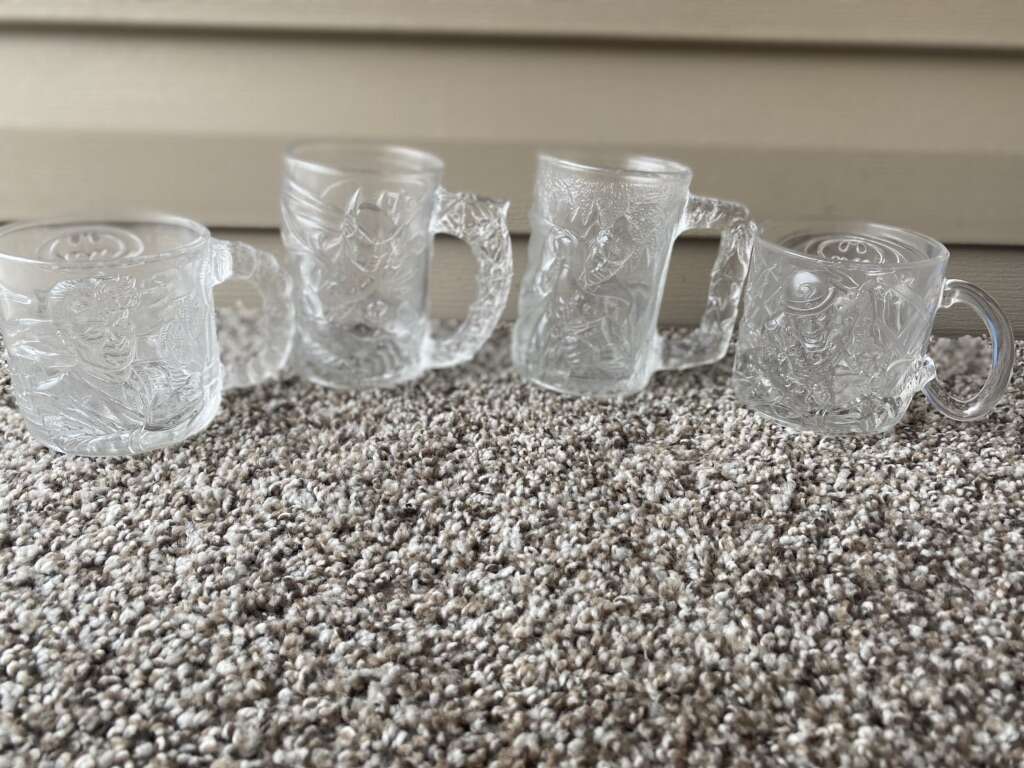  Batman Forever Mugs Full Set