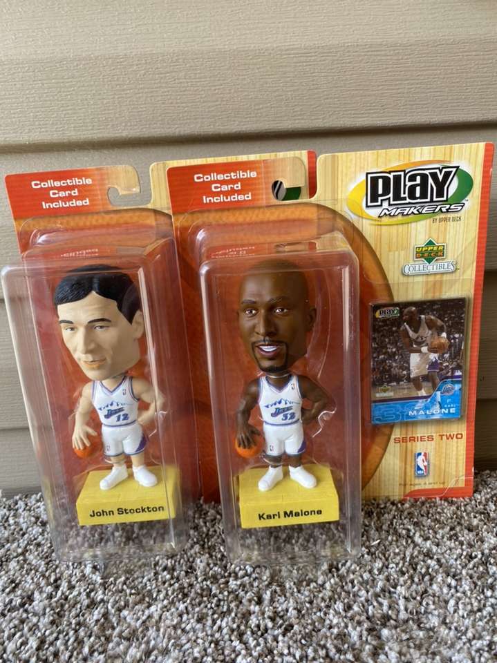 Stockton & Malone Bobble Heads