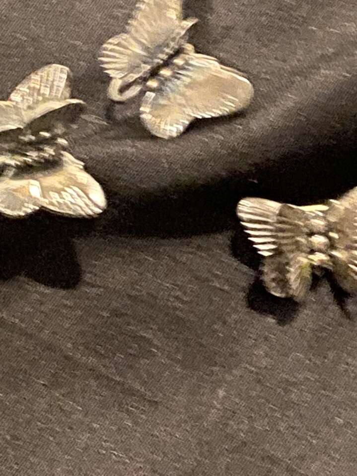 Vintage Sterling Silver Butterflies