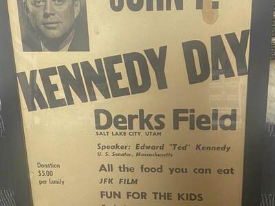 SLC UTAH Vintage Poster Sign