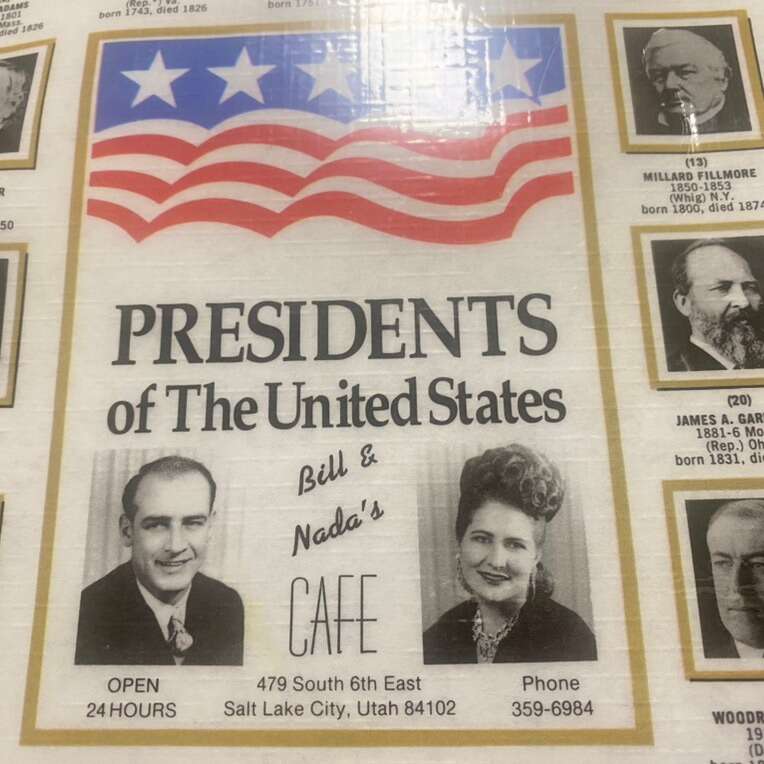 SLC 24HR DINER MEMORABILIA