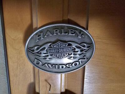 Harley Davidson rare belt buckle