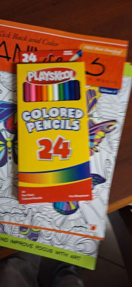NEW Affordable Coloring Books and Colored Pencils