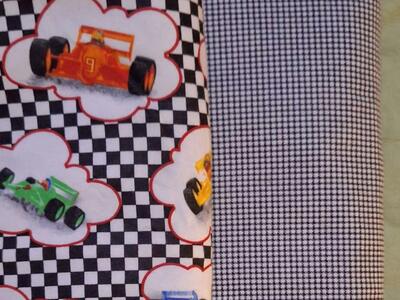 NEW Race Car Fabric 2.15 yards