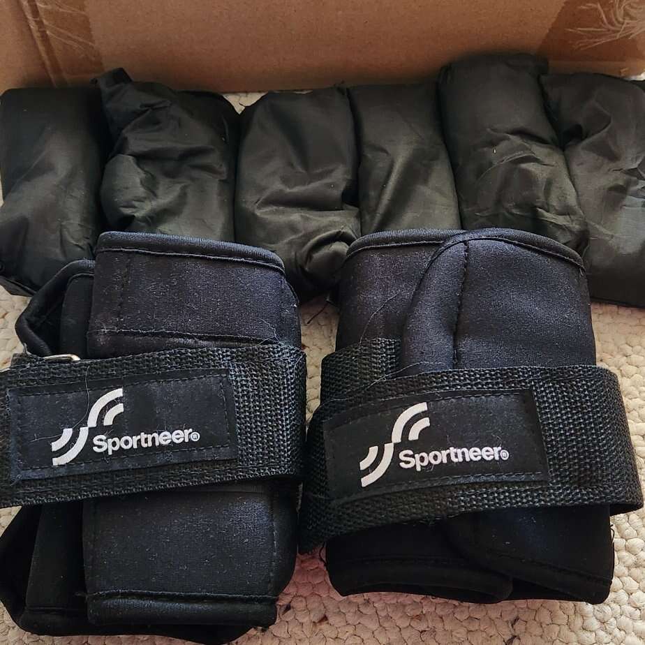 ankle weights, 5 lbs.