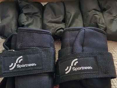ankle weights, 5 lbs.