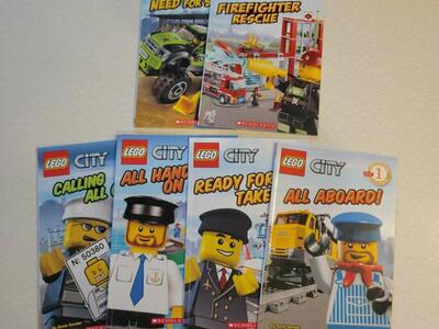 Lego City Books New/like New Condition