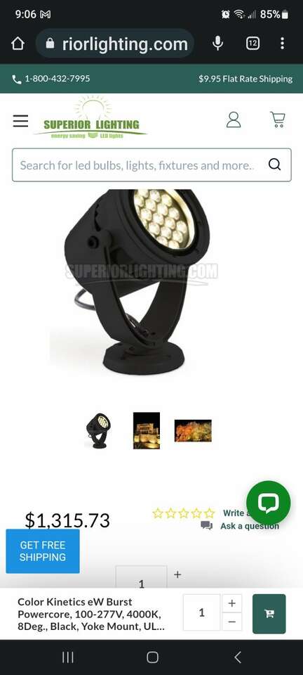 Phillips eW Burst Powercore Spotlight