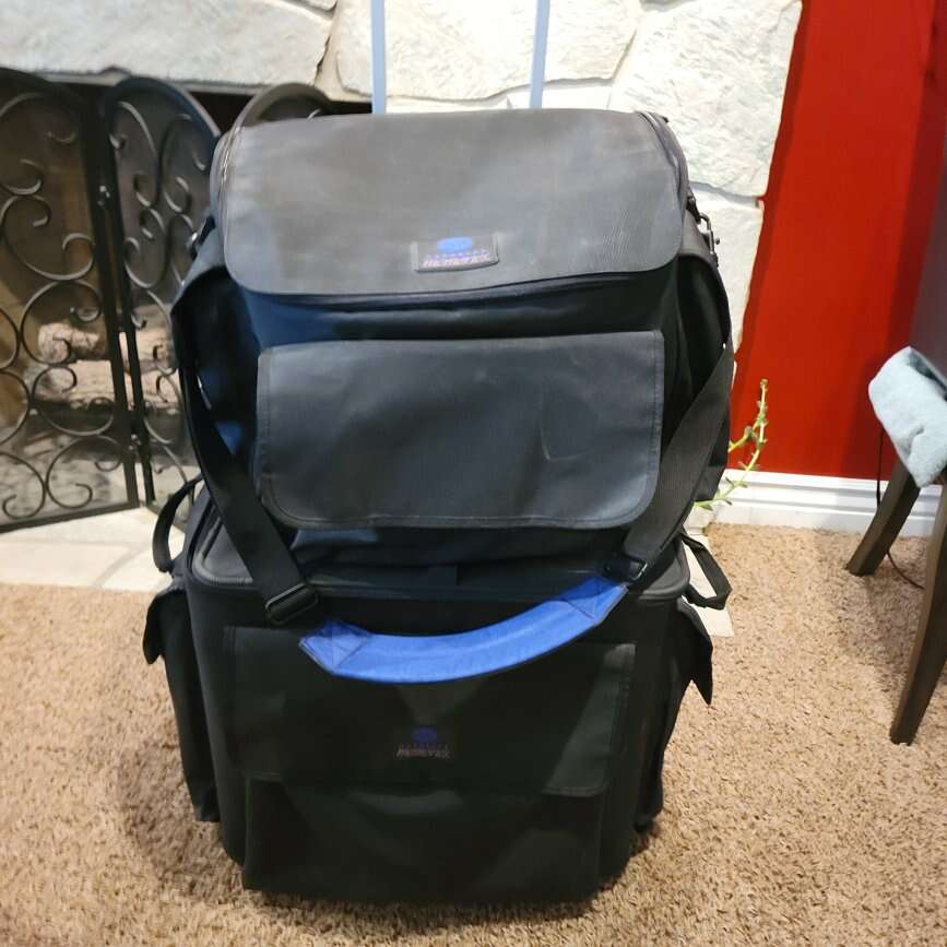 Creative Memories Memory Mate Bag and Rolling Cart