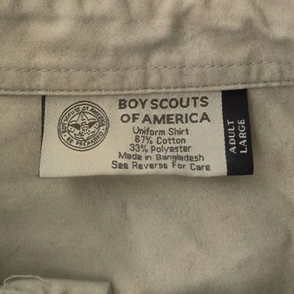 Scout shirt Pack Leader - men's large