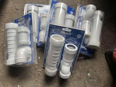 HEPvO sanitary waste valve kit