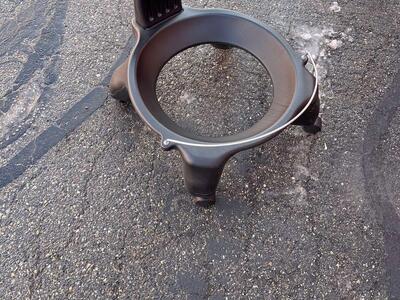 Exercise ball office chair