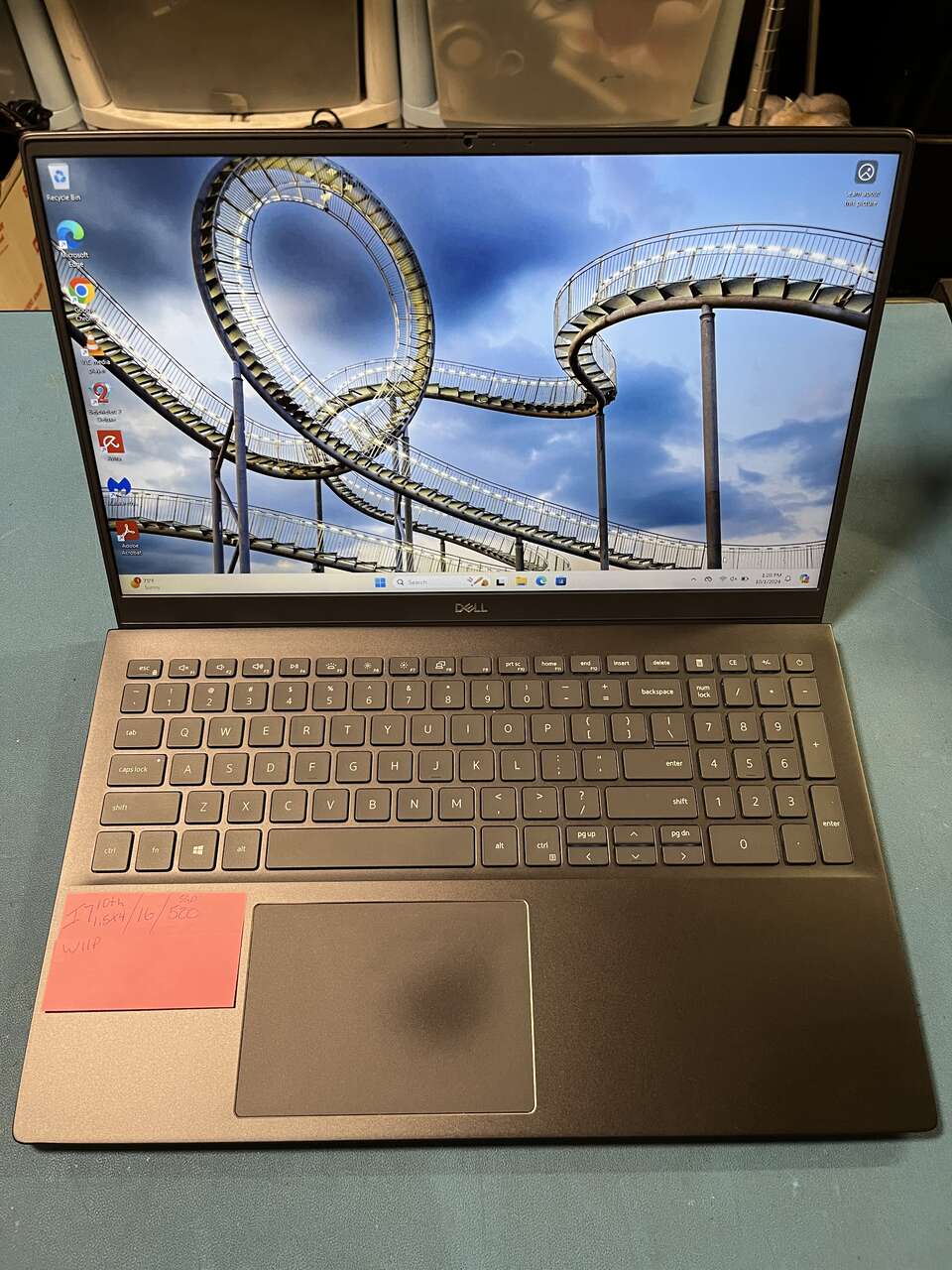 Dell 15.6" Vostro, i7 10th gen, 16gb Ram, 500gb SSD, Win 11 Pro with warranty!!