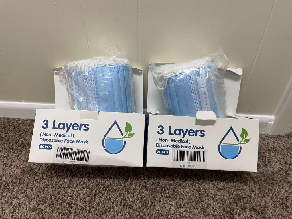 100 Disposable Masks