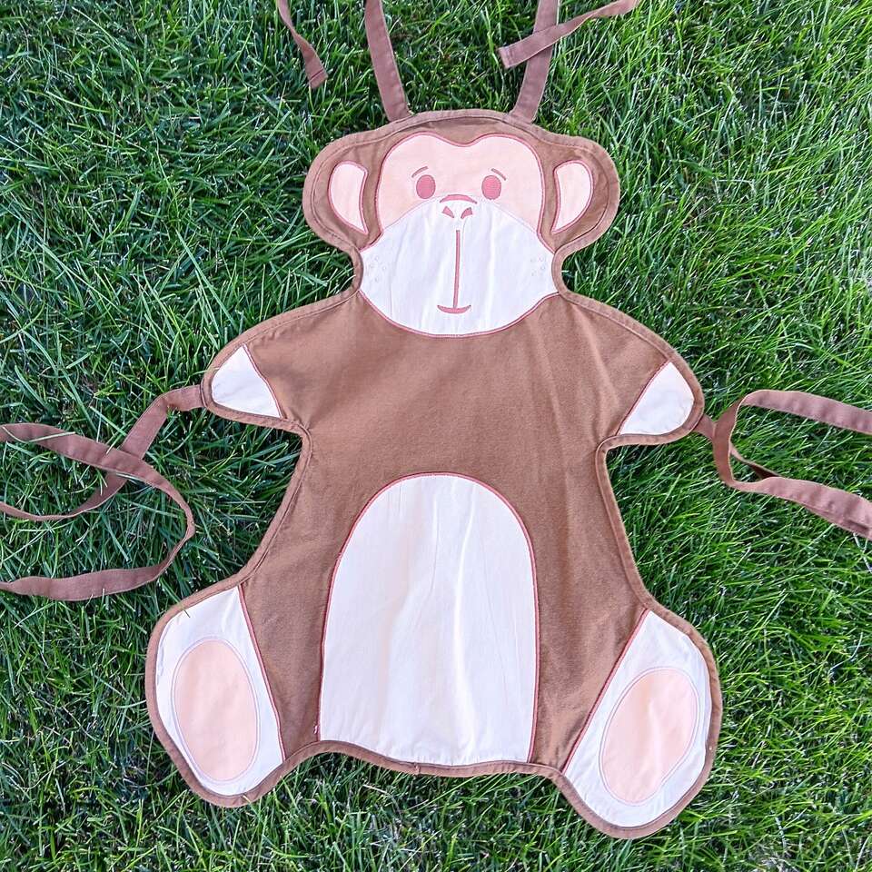 Child's Monkey Apron New