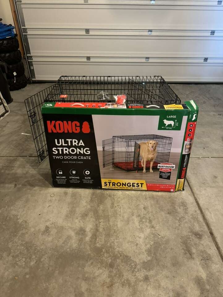 Large Kong Dog Kennel Pets