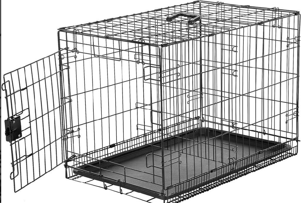 Foldable Dog Crate, 30x19x21