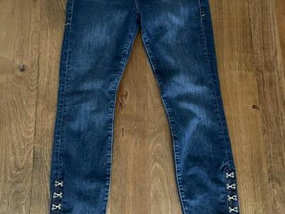 Good American Brand Jeans Size 4/27 Fun Rivet
