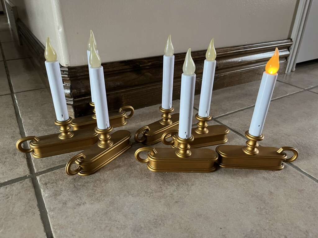 Battery Operated Candles Charles Dickson Style