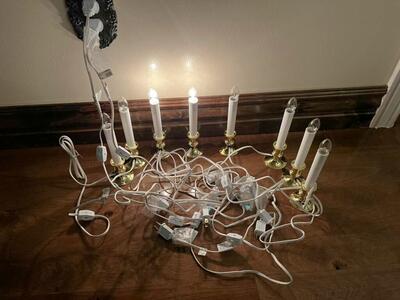 Set Of Candle Lights (8)