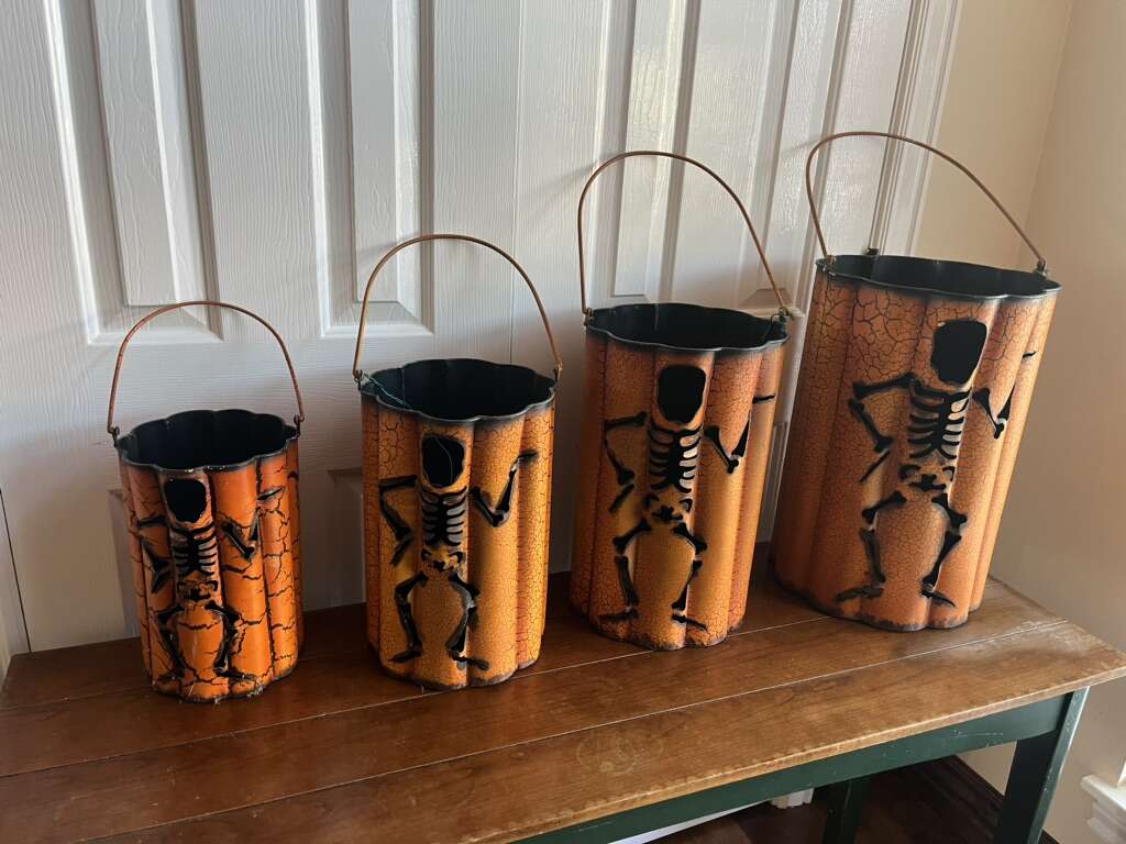 Set Of Halloween Buckets