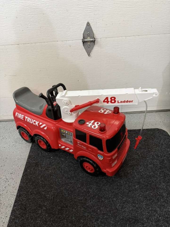 Ride On Firetruck With Noises And Sounds