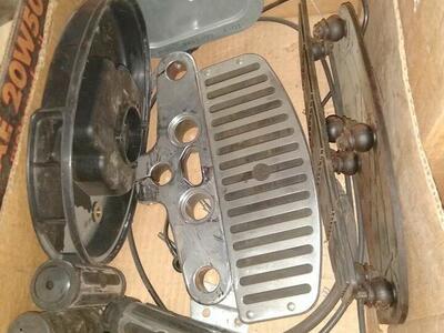 Harley parts new and vintage 01 Fatboy n older