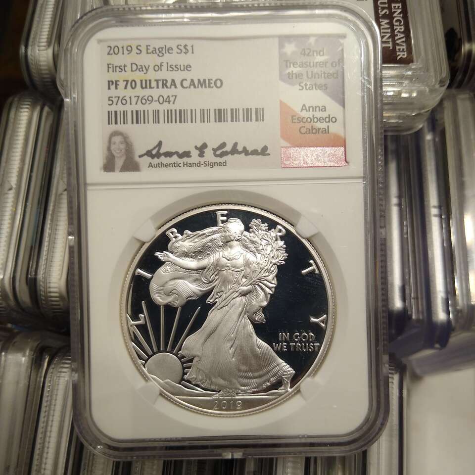 2019 S pf70 First Day of Issue signed