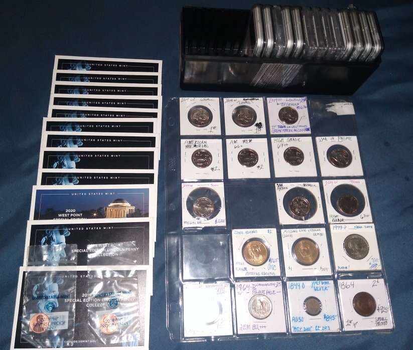 large West point collection slabed and raw