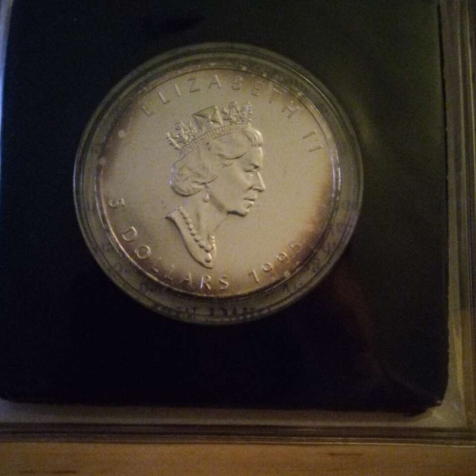 1995 sealed maple .9999