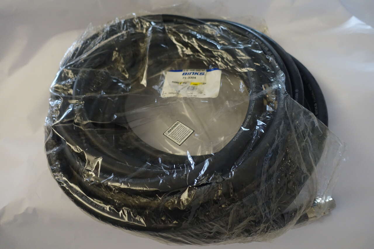 binks heavy duty spray hose assembly 71-3304/ 3/8 X 50ft