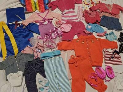 50pcs 18" doll clothes