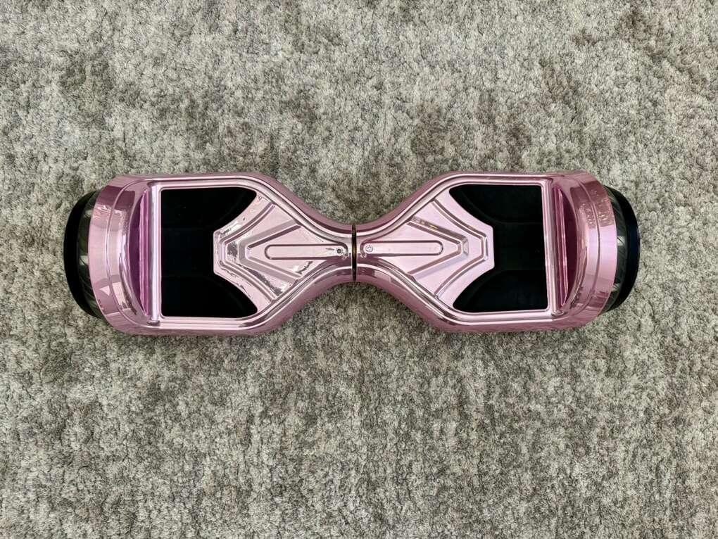 Hoverboard pink online chrome