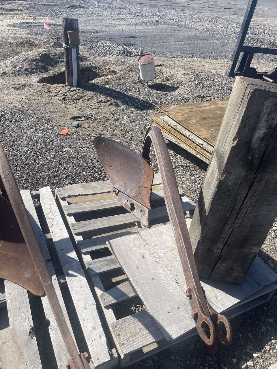 Antique One Handle Bottom Plow