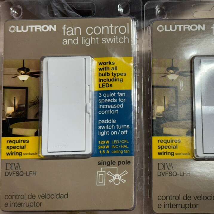 Lutron Fan Control Diva DVFSQ-LFH