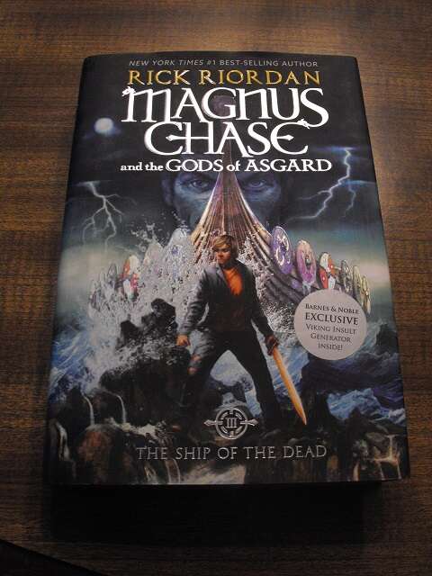 Rick Riordan Hard Back Book Magnus Chase