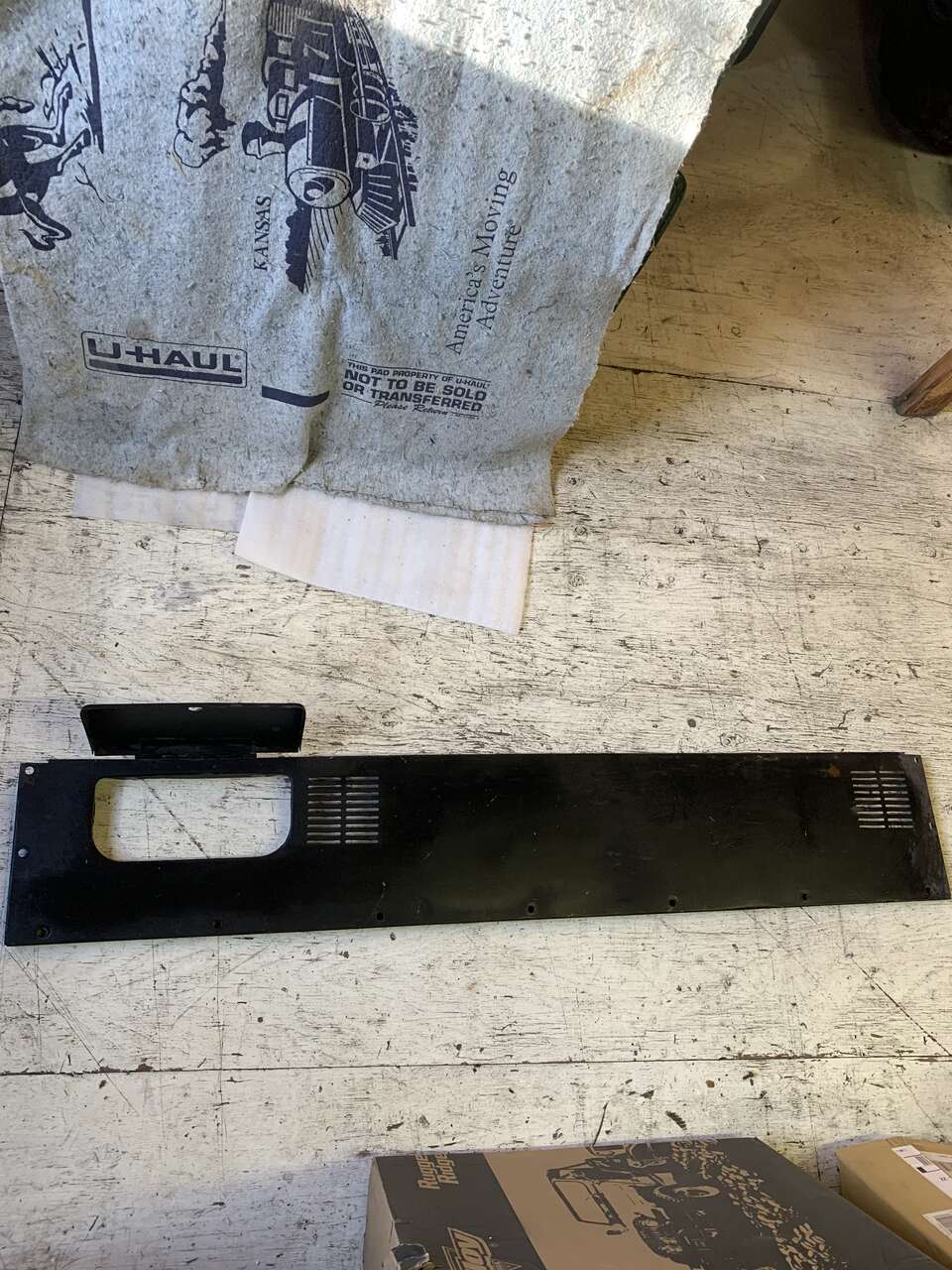 New Uncut Jeep CJ-5, CJ-7, and Scrambler Dash Board, for 1976 to 1986