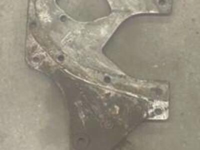 1953 to 1971 Jeep CJ-5, CJ-6, M38a1 R134 F-head Front Engine Mounting Plate