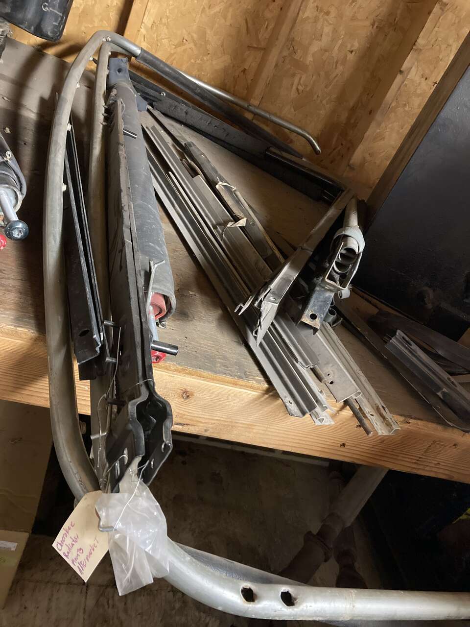 Jeep CJ Soft Top Bows, Brackets, and Misc. Parts for CJ-5, CJ-6, and CJ-7