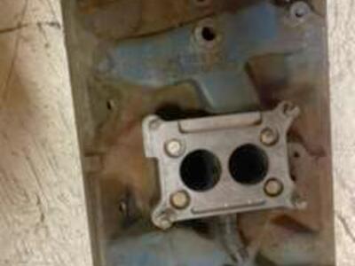Original Early '70s AMC V8 2 Brl. Rare Non-EGR Intake Manifold