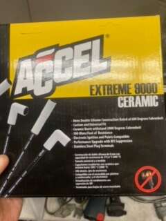 ACCEL Extreme 9000 Ceramic Universal Spark Plug Wires for V8 - New
