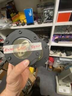 Set of Two Plastic Pro Comp Wheels Center Caps