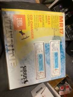 MR17 Sirius ready Marine Grade AM/ FM/ CD Receiver Controller 4 x 45 watts with CD changer