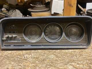 Instrument Cluster w/ Speedometer for Jeep FSJ, Wagoneer, J-10, J-20, Cherokee 73-85