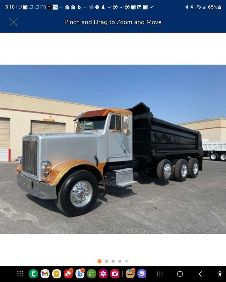 1999 Mack Rd 699S 4 axle dump truck