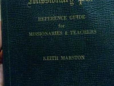 Old LDS mission booklet
