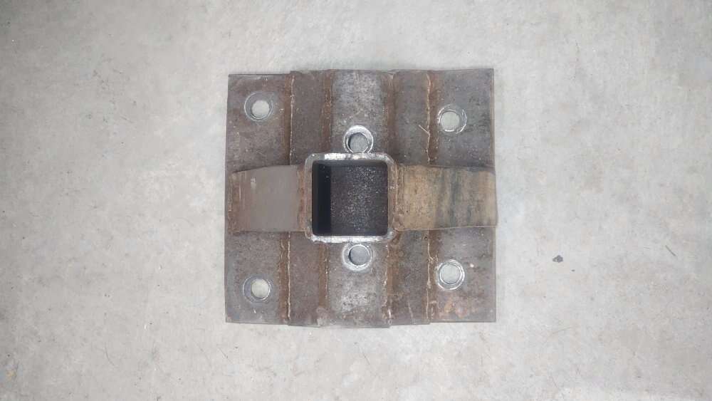 Can am x3 radius rod plate hitch receiver