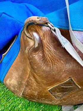 Retro Vintage - Real Leather Sierra Designs Backpack